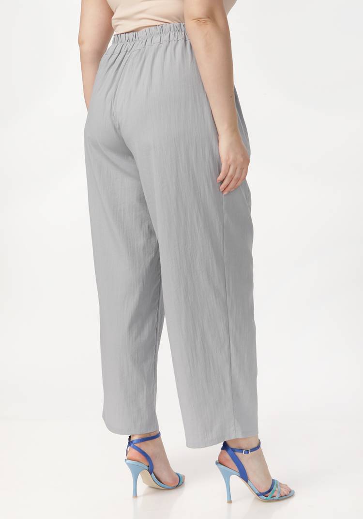 Брюки с защипами на поясе шир.  750, рис. 6