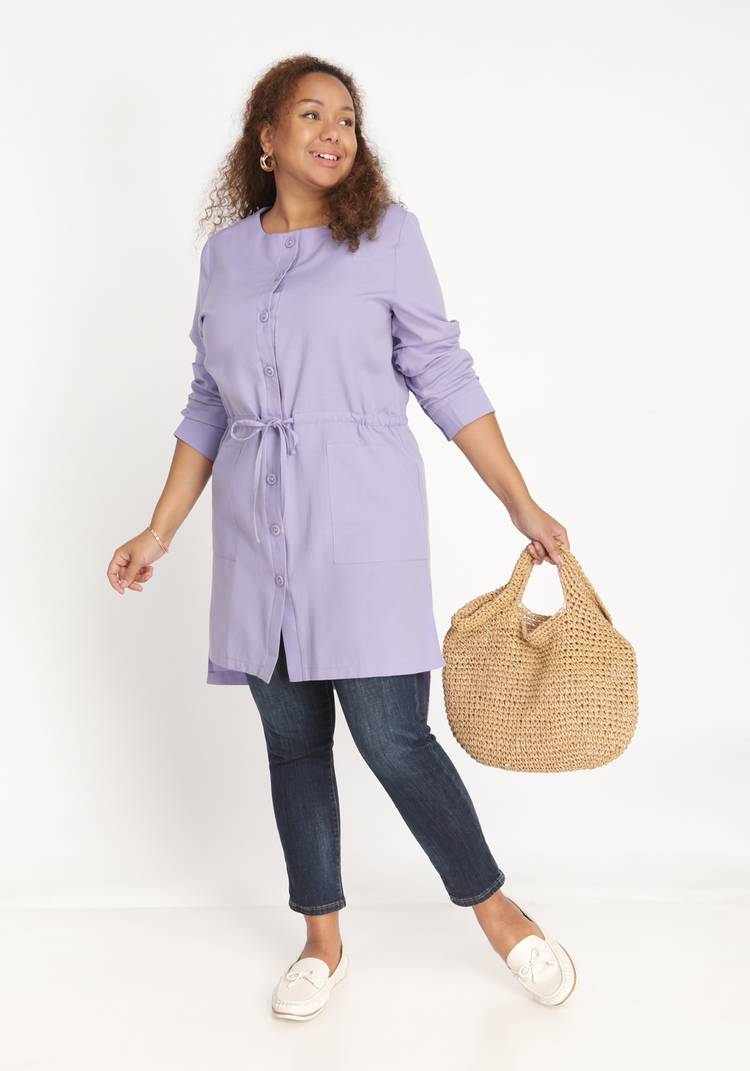 Туника удлиненная на кулиске шир.  750, рис. 20