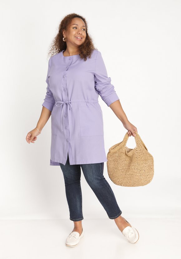 Туника удлиненная на кулиске шир.  580, рис. 20