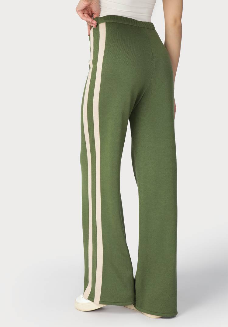 Брюки женские свободного кроя с лампасами шир.  750, рис. 6