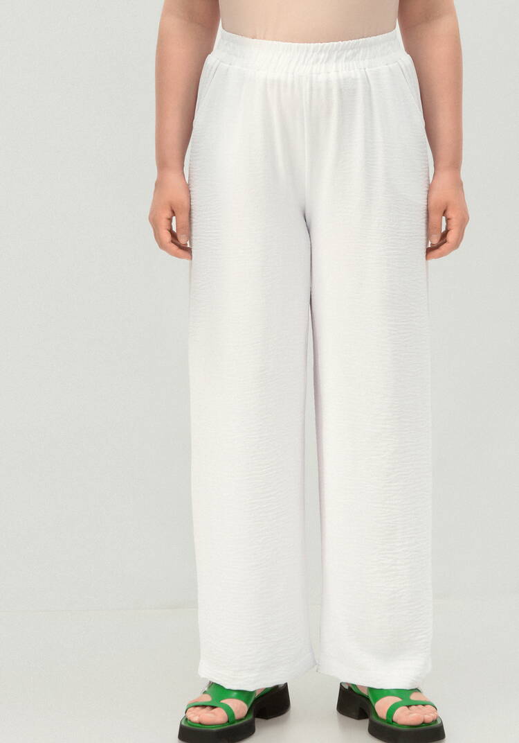 Брюки с карманами, свободного кроя шир.  750, рис. 10