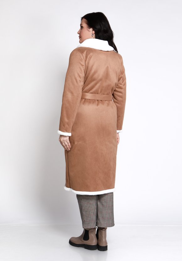 Пальто с шалевым воротником шир.  580, рис. 10