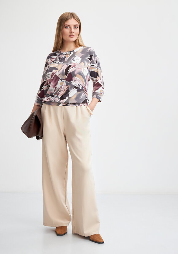 Джемпер с брошью Серсея шир.  580, рис. 2