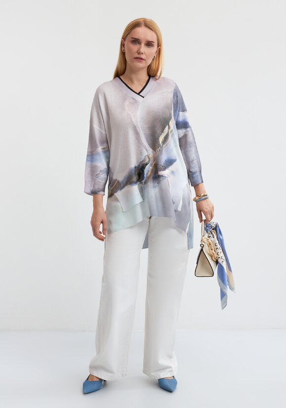 Блуза Нежные обьятия шир.  580, рис. 2