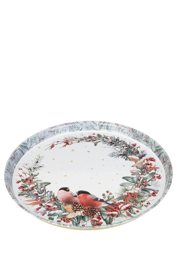 Поднос сервировочный Снегири шир.  580, рис. 2