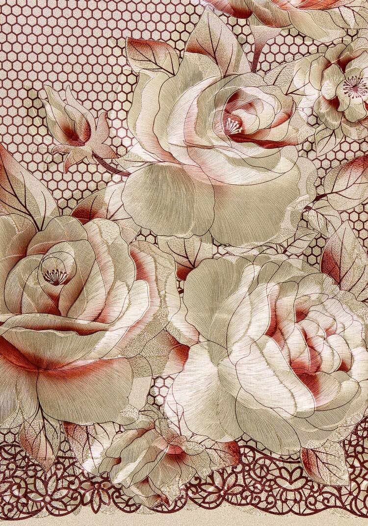 Скатерть Золотая середина шир.  750, рис. 11