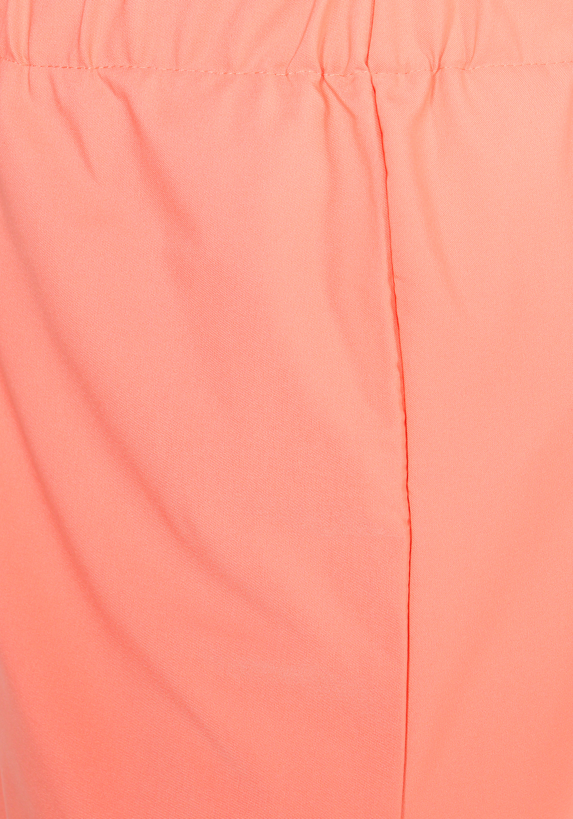Юбка прямая на резинке со шлицей Golden Line, размер 56, цвет персик - фото 3