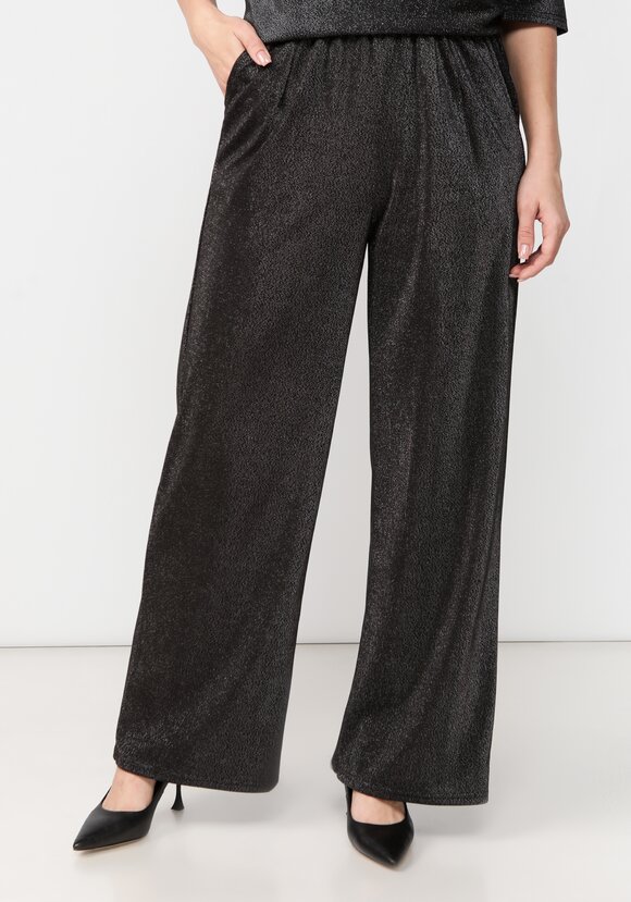 Брюки свободного кроя с метанитью шир.  580, рис. 12