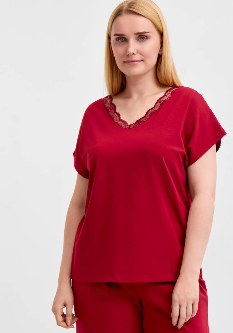 Майка с кружевом шир.  750, рис. 16