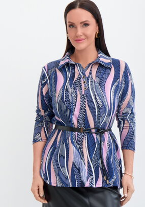 Лонгслив-поло Медея