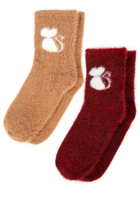 Носки с шeрстью соболя, 2 пaры