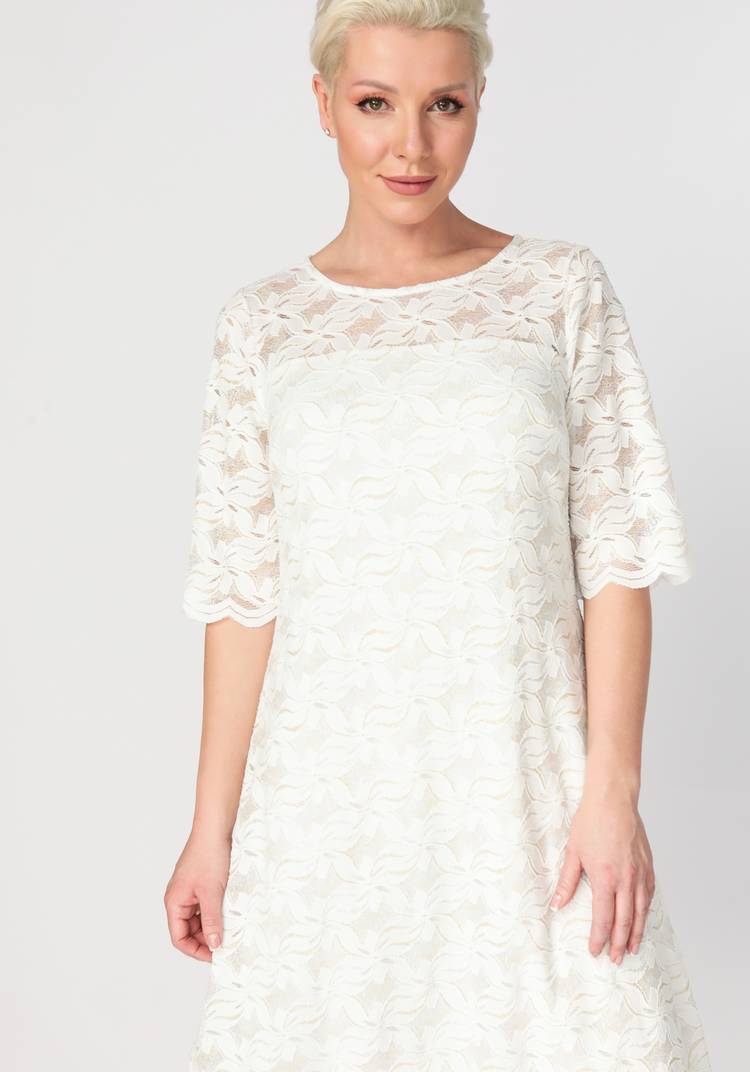Платье из кружевного полотна Зоя шир.  750, рис. 3