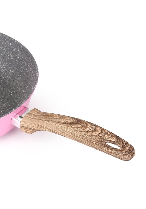 Сковорода цветная, глубокая, литой алюминий шир.  580, рис. 4