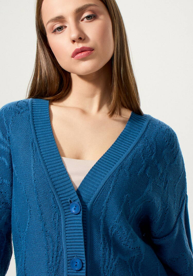 Кардиган удлиненный с абстрактным рисунком шир.  750, рис. 21