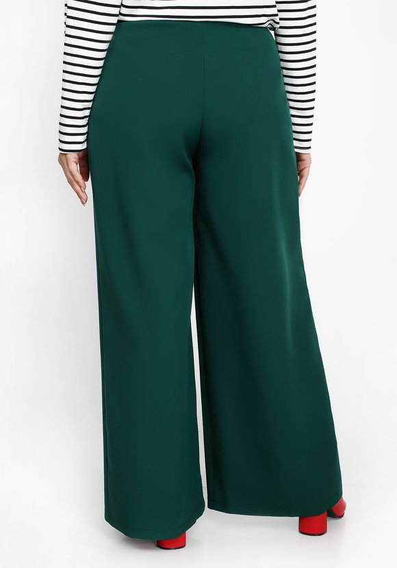 Брюки с защипами однотонные шир.  580, рис. 10