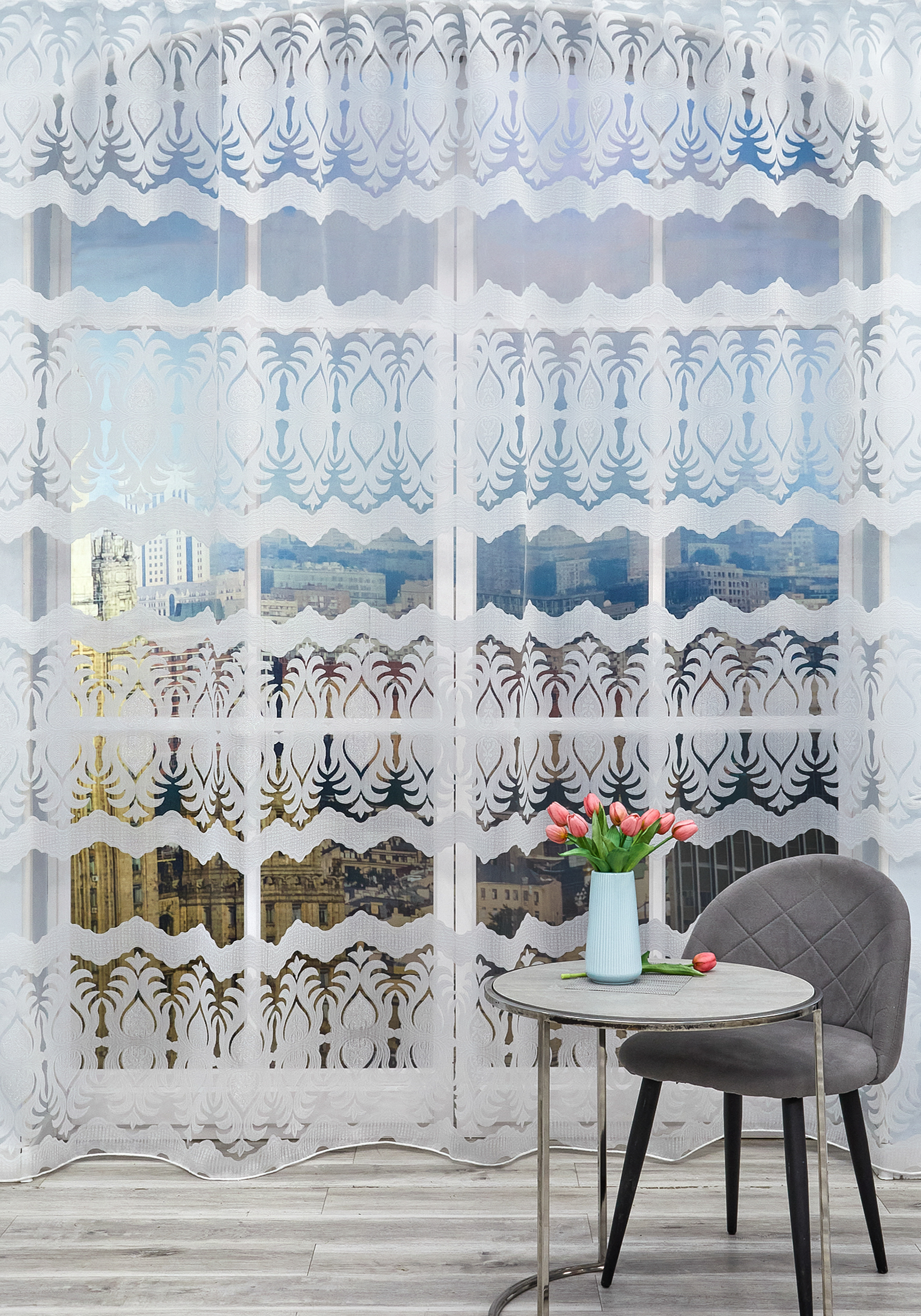 

Тюль из органзы "Офелия", Белый