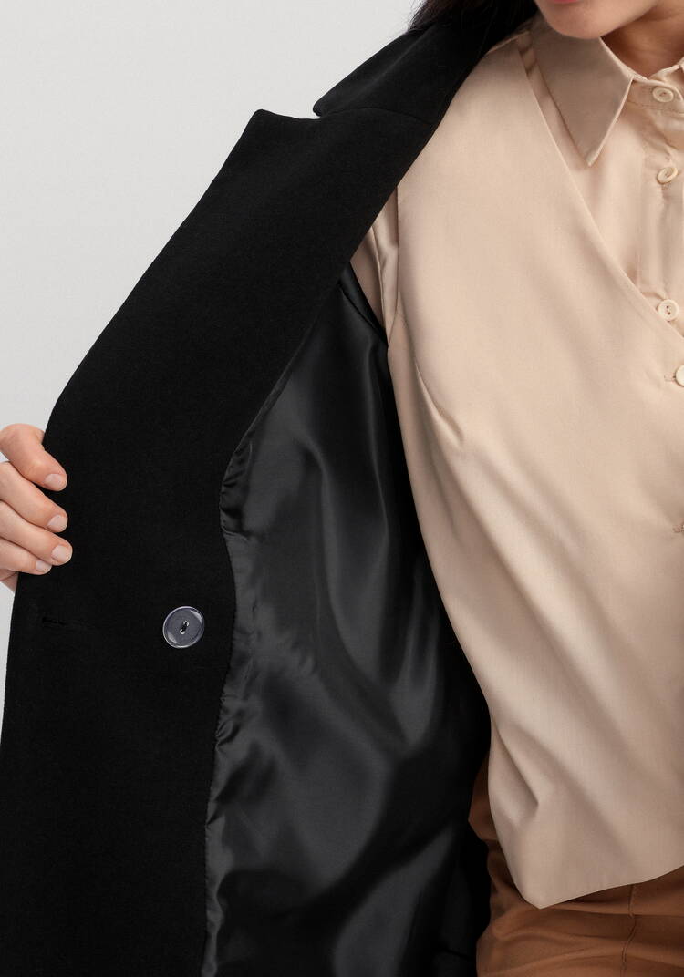 Пальто на подкладе длины миди шир.  750, рис. 9