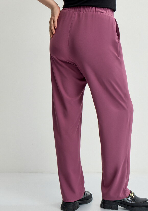 Брюки прямые с имитацией гульфика Элис шир.  580, рис. 3