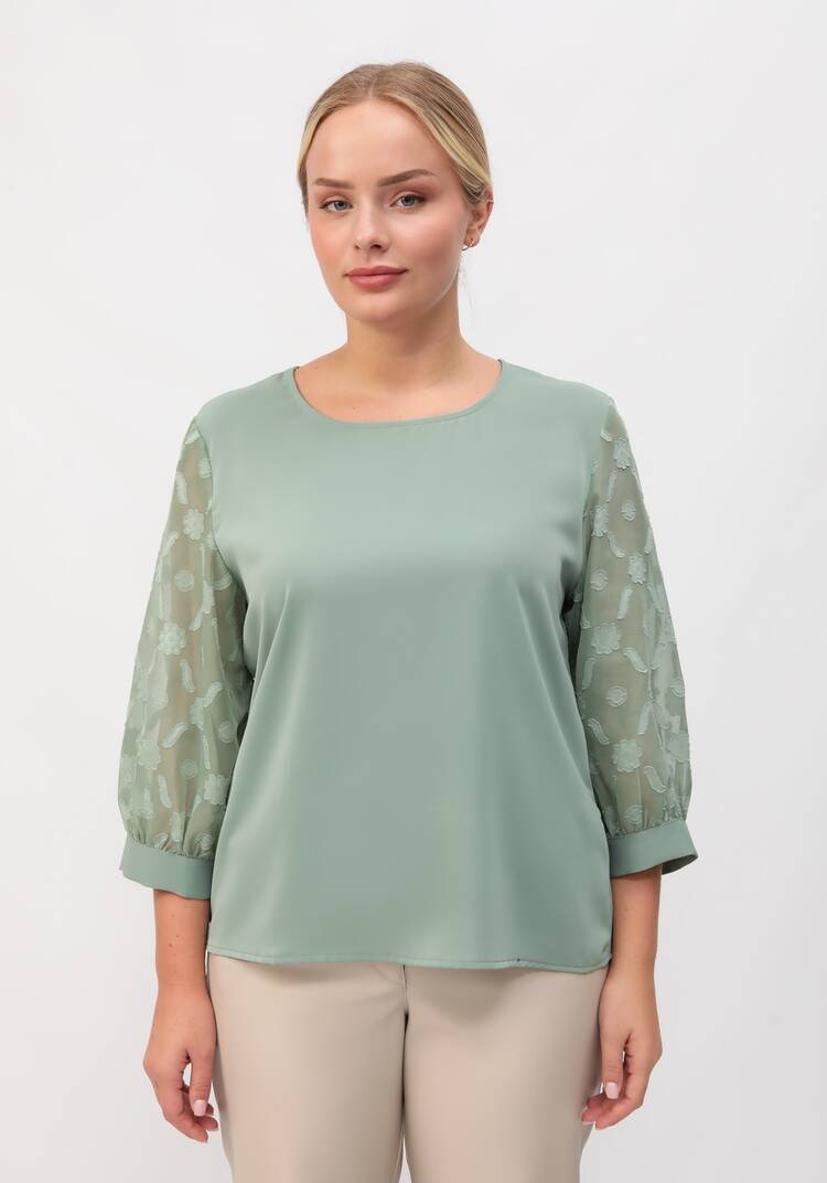 Блузка Сьюзи шир.  750, рис. 17