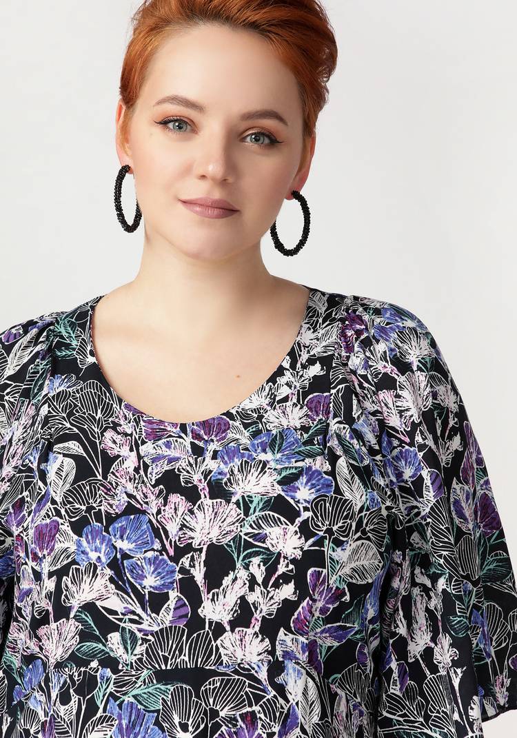 Платье Скромная улыбка шир.  750, рис. 9