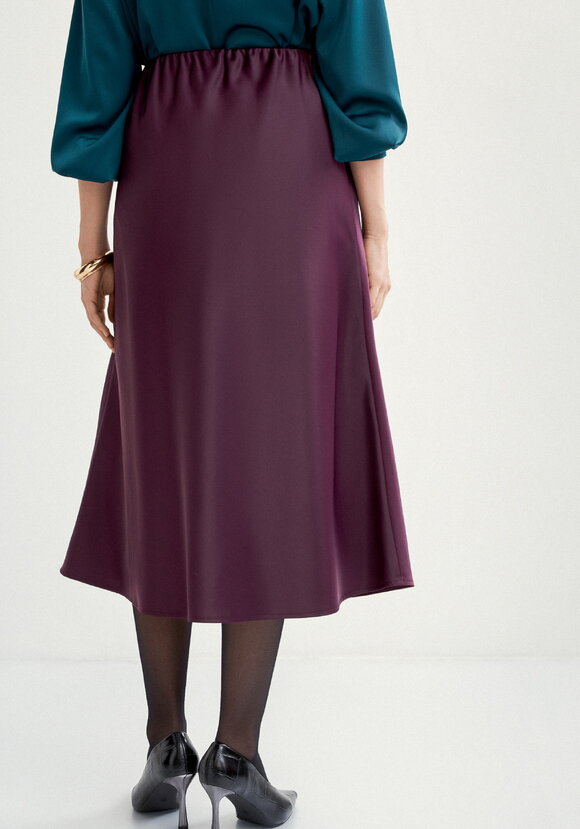 Юбка с резинкой в поясе cвободная шир.  580, рис. 11