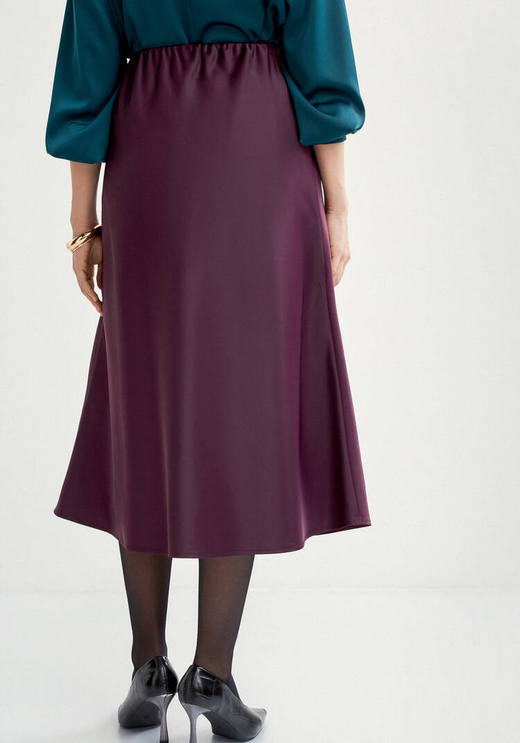 Юбка с резинкой в поясе cвободная шир.  750, рис. 11