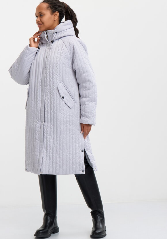 Куртка-пуховик прямого кроя шир.  580, рис. 1