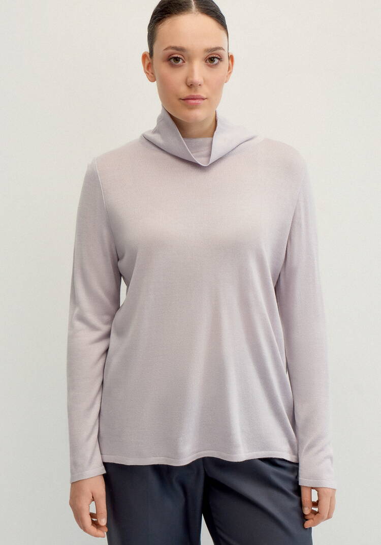 Водолазка удлиненная с воротником хомут шир.  750, рис. 11