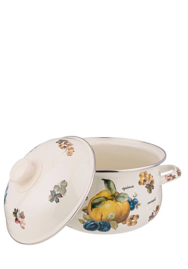 Эмалированная кастрюля с крышкой шир.  750, рис. 15