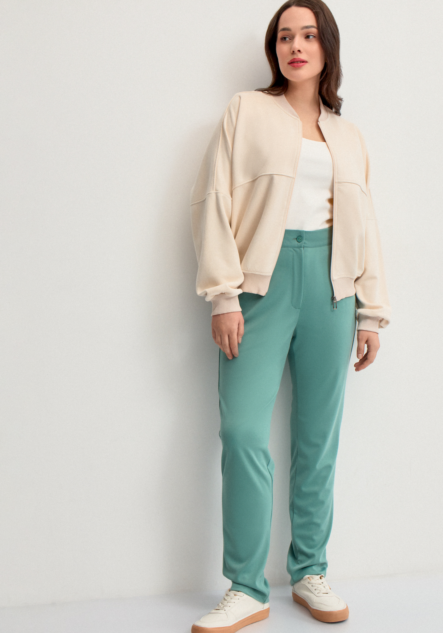 Брюки классические с карманами "Белла"