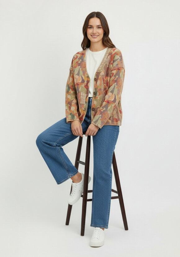 Джинсовая куртка Селестия шир.  580, рис. 4