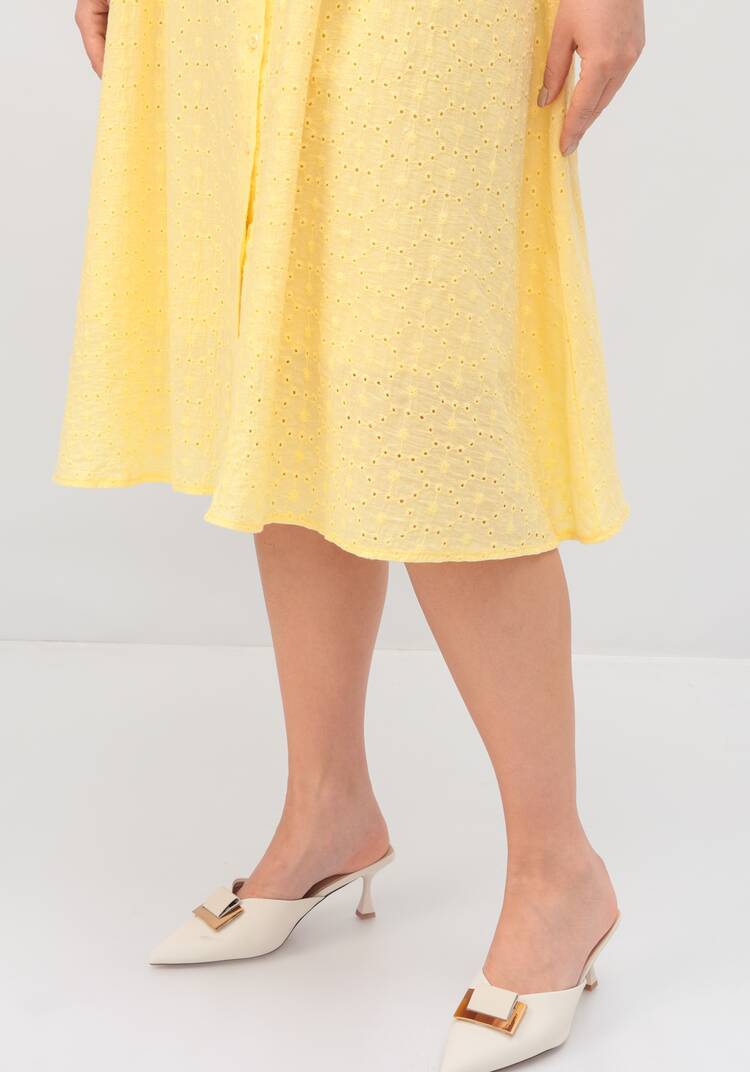 Платье из хлопка с поясом шир.  750, рис. 39