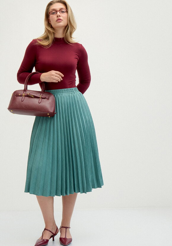 Юбка-гофре прямая Оливия шир.  580, рис. 24