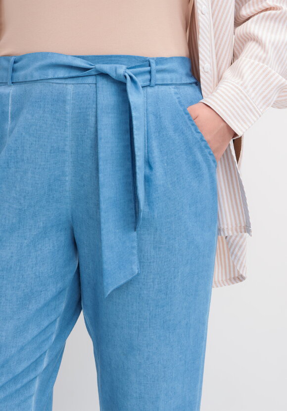 Брюки-бананы с завязками шир.  580, рис. 5