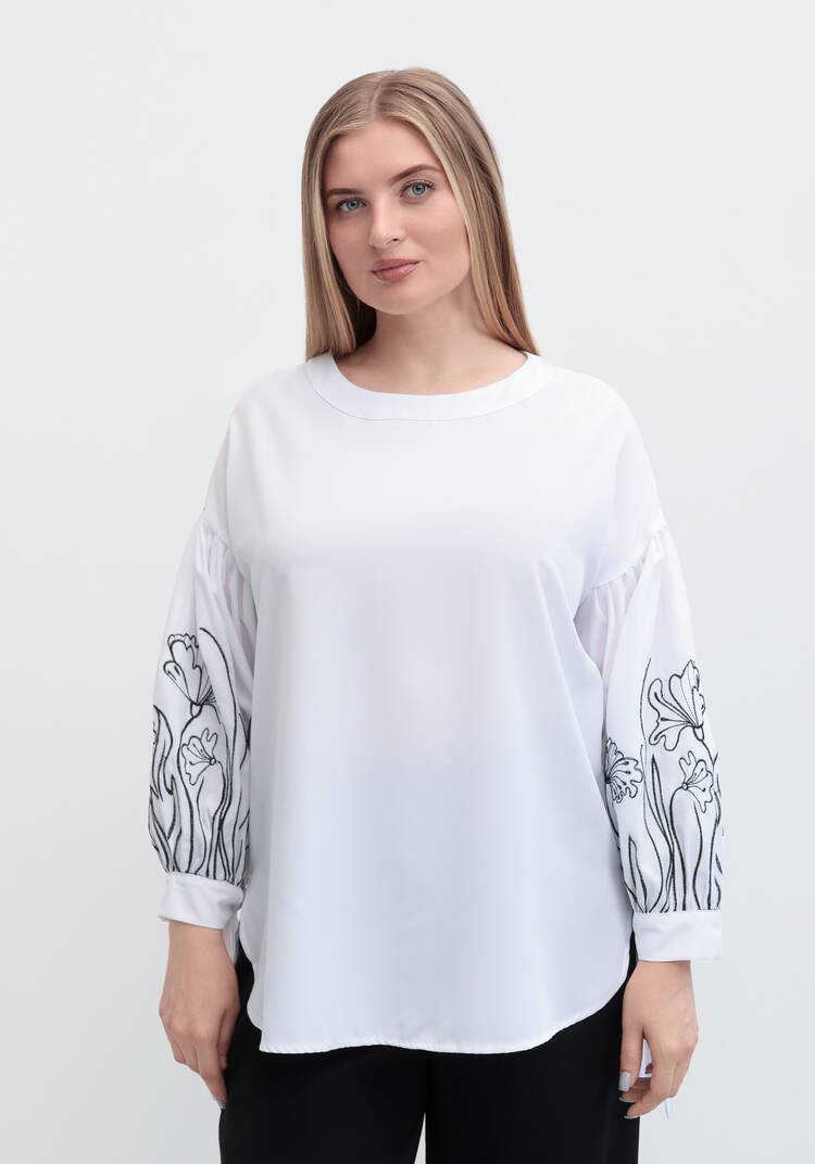 Блуза Самира шир.  750, рис. 9