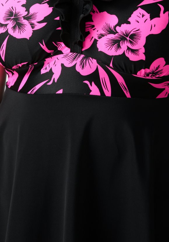 Купальник раздельный: шорты + топ шир.  580, рис. 18