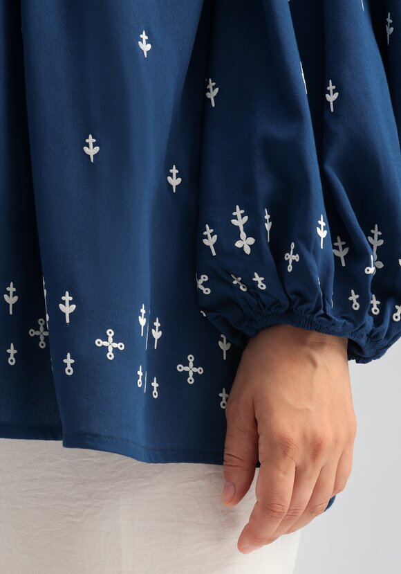 Блуза в стиле бохо шир.  580, рис. 17