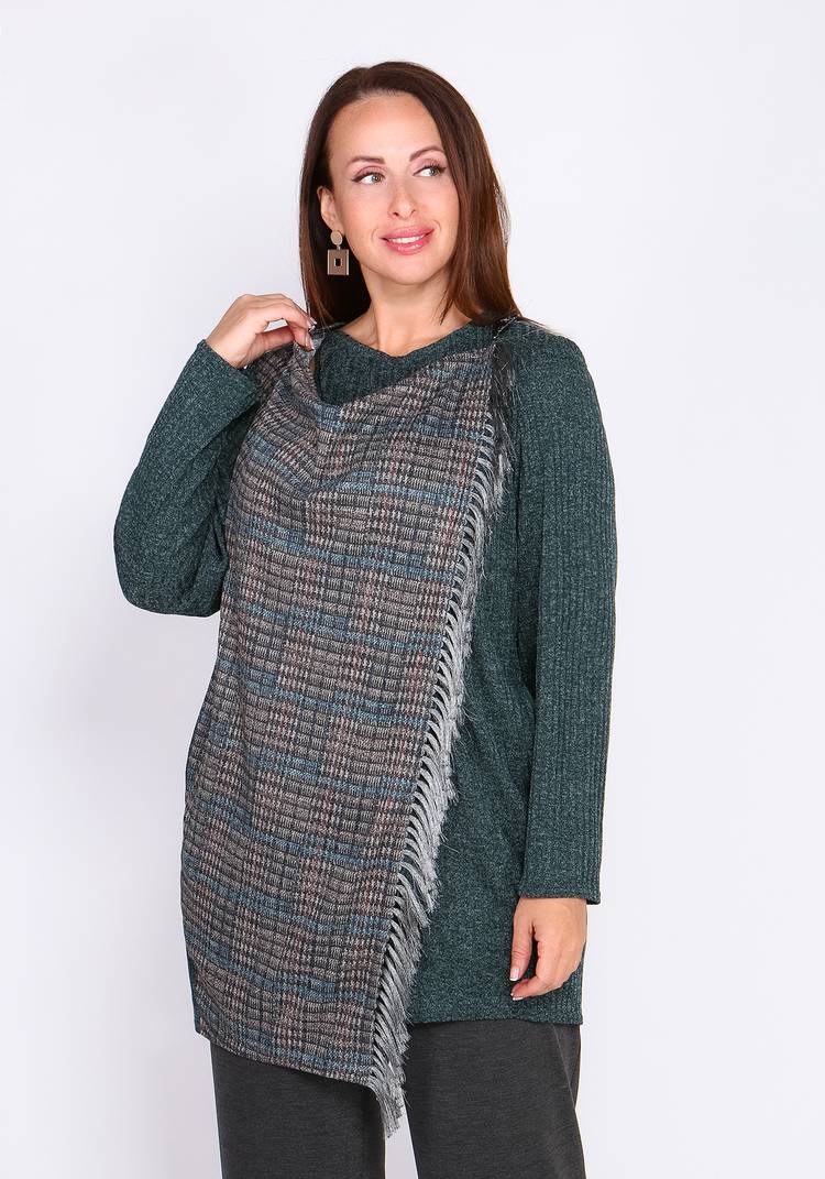 Кардиган с бахромой шир.  750, рис. 5