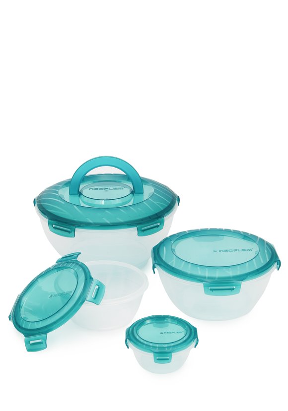 Набор контейнеров с крышками, 4 шт. шир.  580, рис. 2