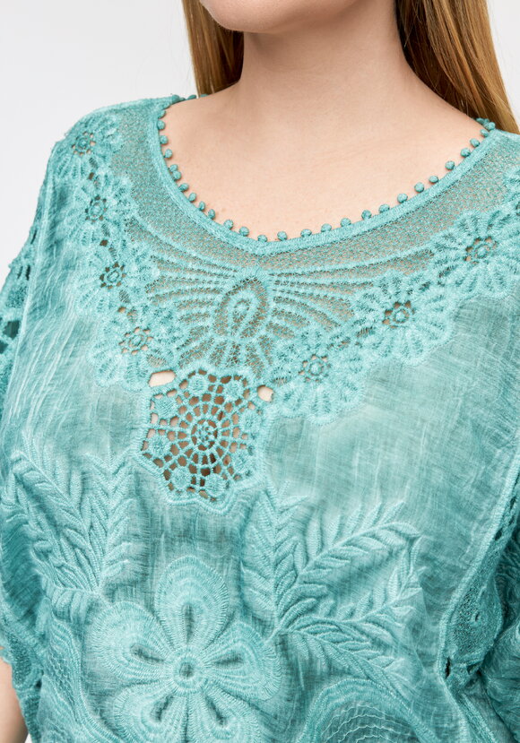 Блуза Ажурный флер шир.  580, рис. 18