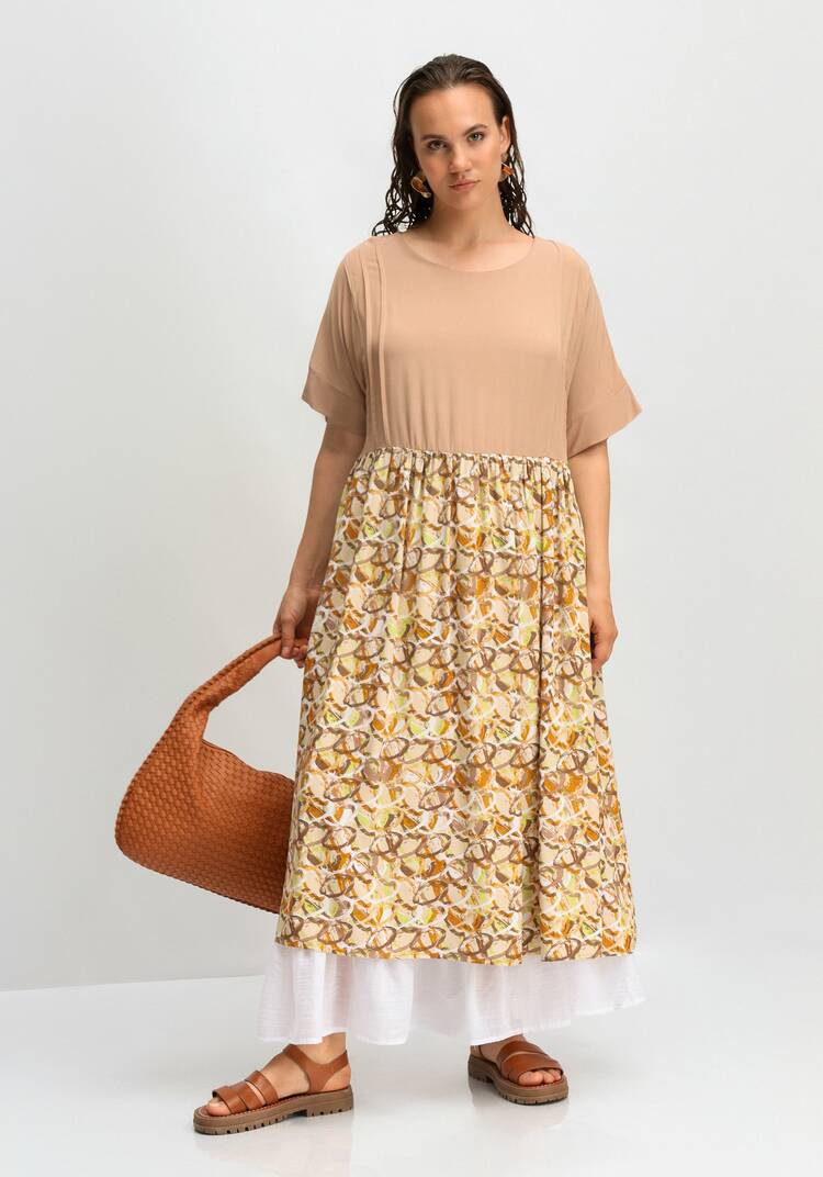 Платье с нижней юбкой в комплекте шир.  750, рис. 9