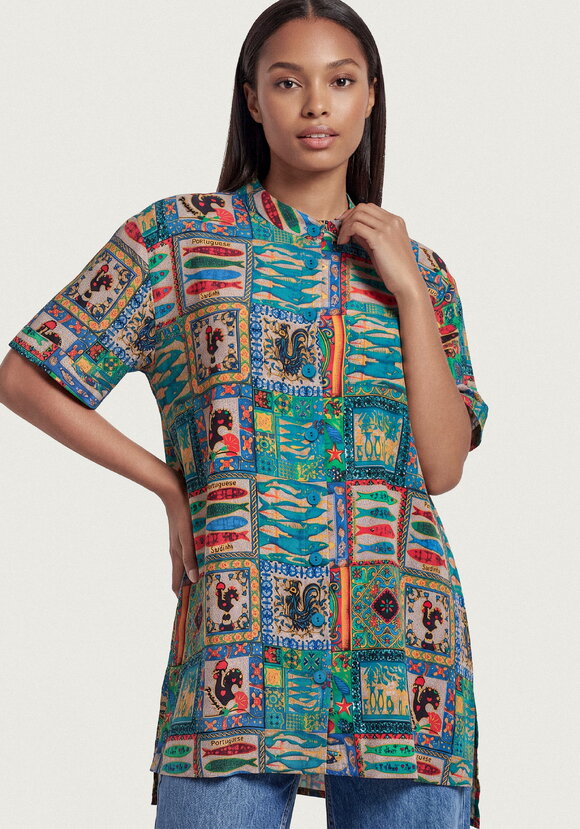 Блуза Этничекий бриз шир.  580, рис. 6