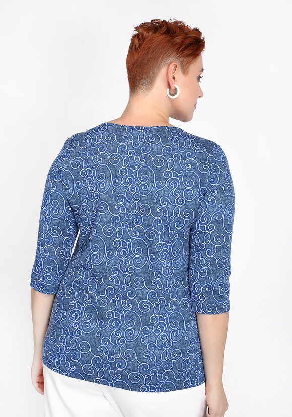 Туника Красочная палитра шир.  580, рис. 22