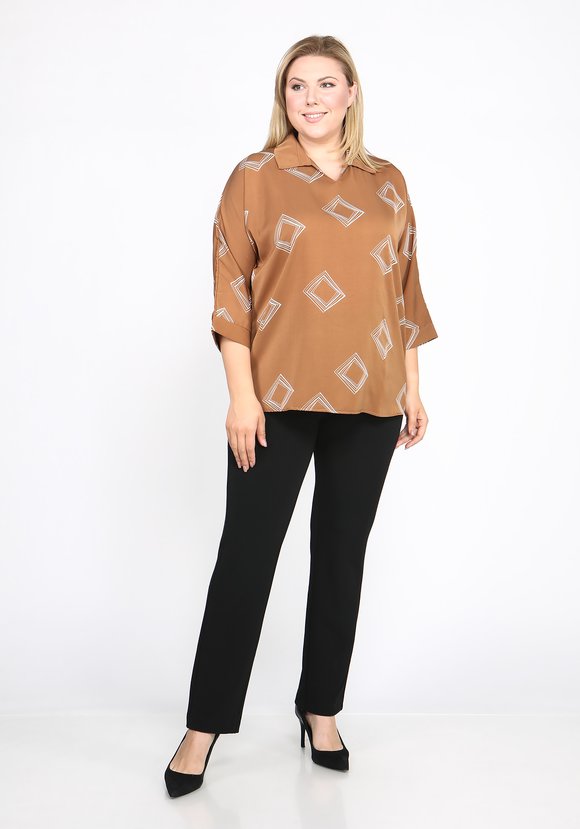 Блуза Обворожительная незнакомка шир.  580, рис. 12