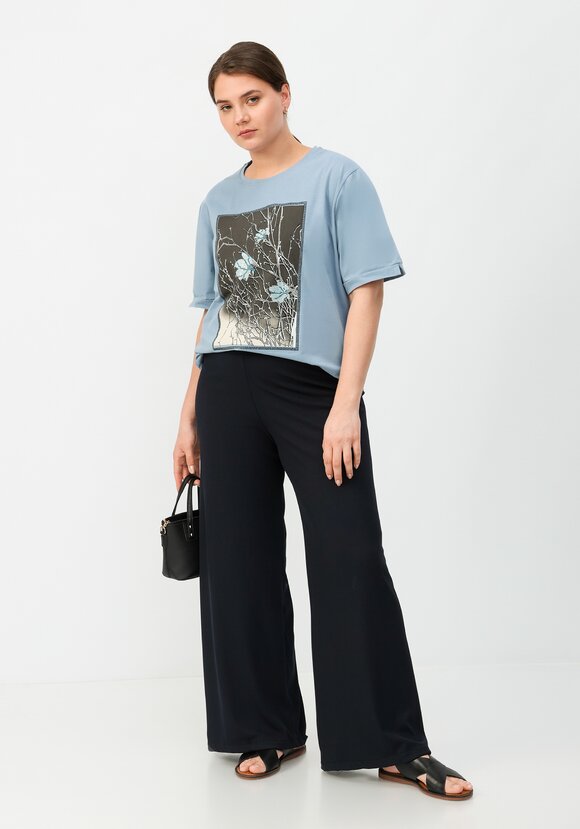 Брюки Эбигейль шир.  580, рис. 12