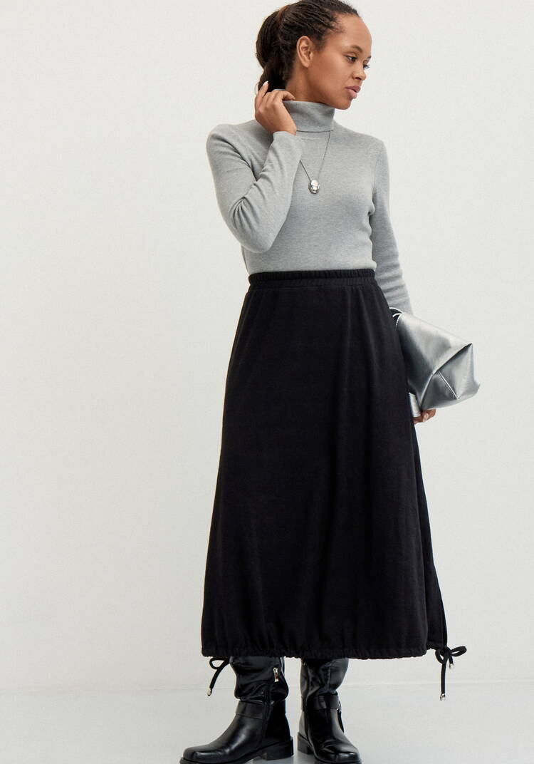 Юбка на кулиске по низу шир.  750, рис. 16