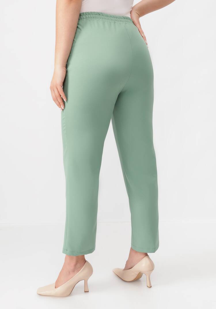 Брюки прямые с отсрочкой-стрелка шир.  750, рис. 15