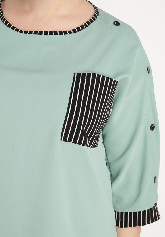 Блуза Замечательная идея шир.  580, рис. 4