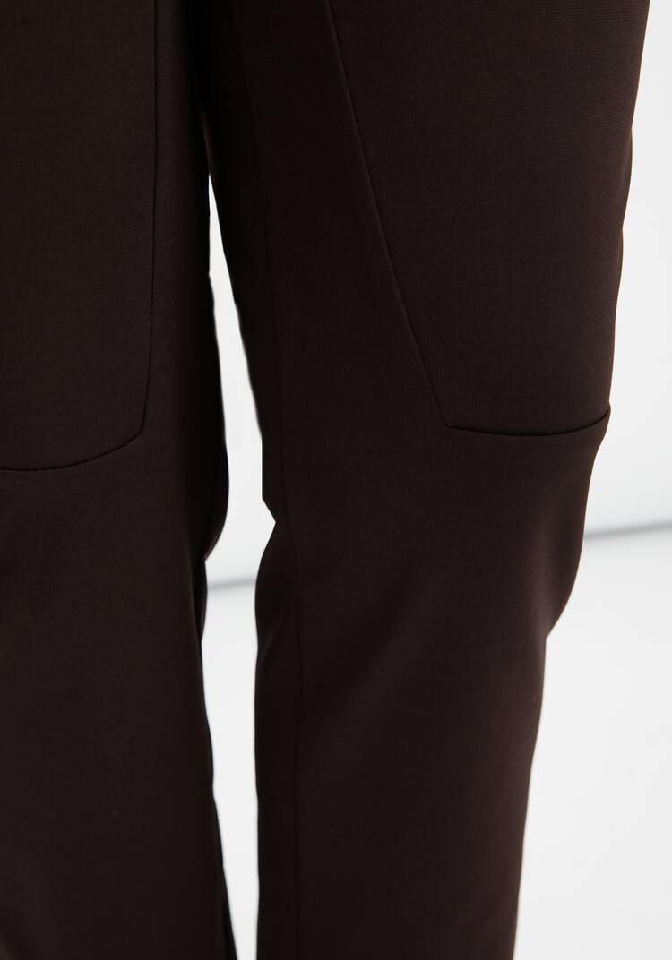 Брюки оригинального кроя на резинке шир.  750, рис. 15