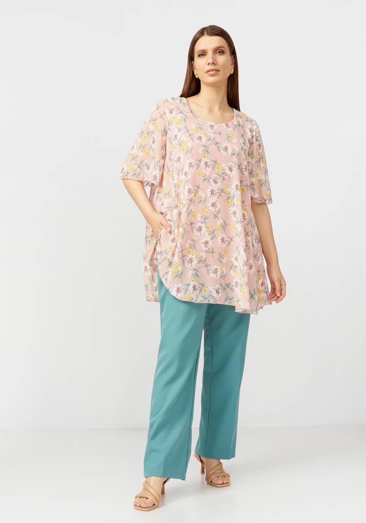 Туника свободного кроя Катрин шир.  750, рис. 7